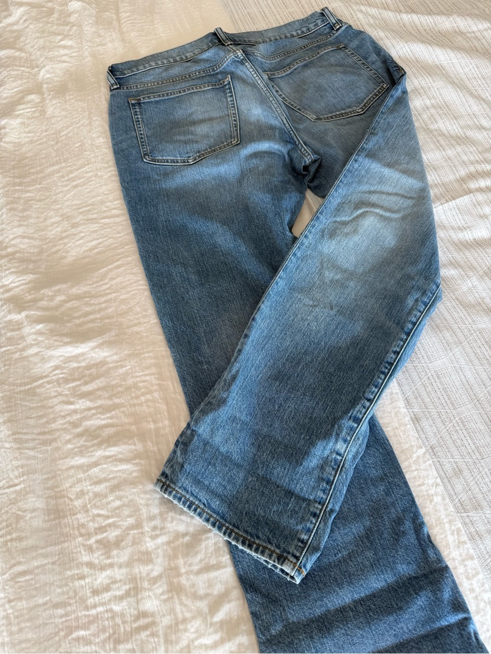 J. Crew Men's Light Blue Straight Jeans